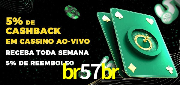 Promoções do cassino ao Vivo br57br
