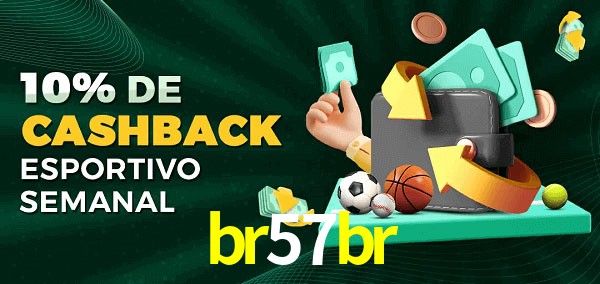 10% de bônus de cashback na br57br